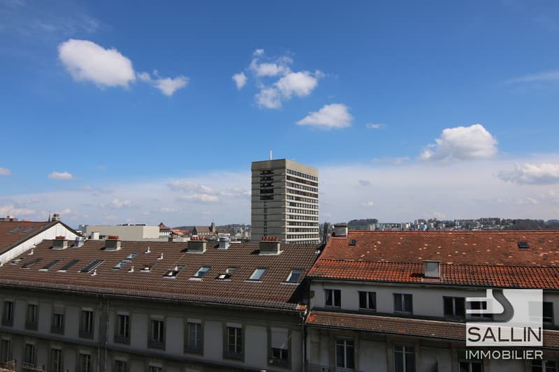 Vue dégagée depuis le séjour