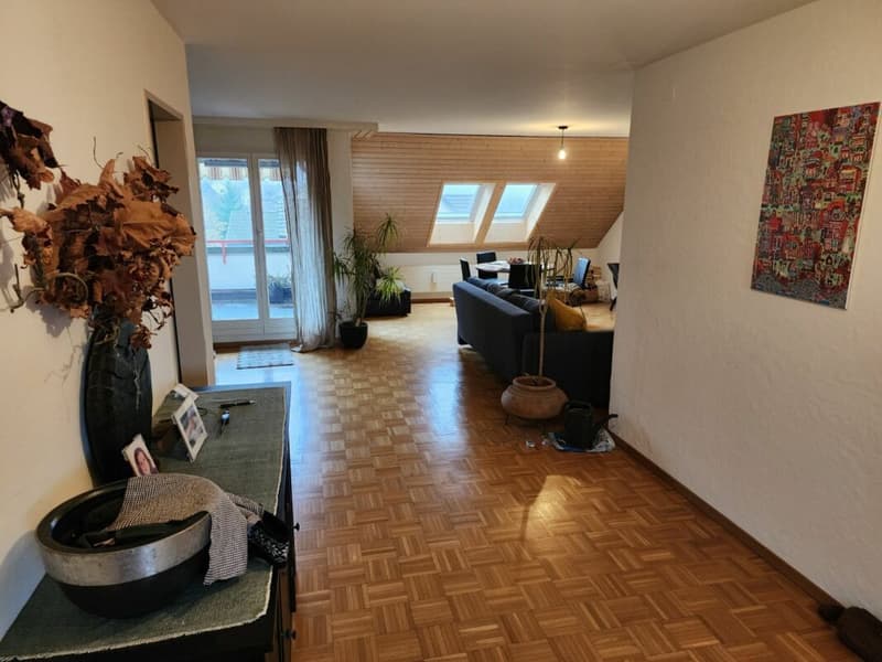 Grosszügige 1 1/2-Zimmer-Dachwohnung an zentraler Lage (5)