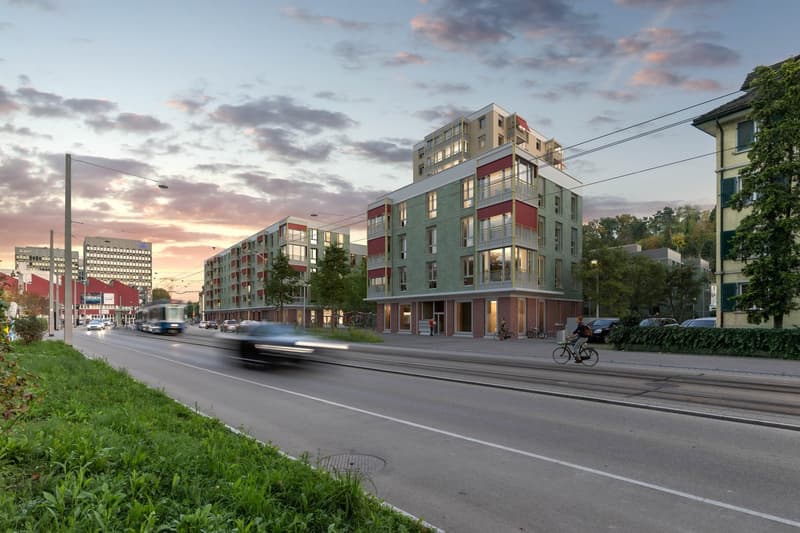 Frontansicht Haus A