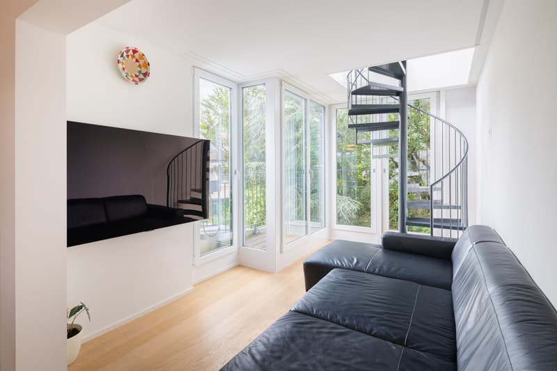 Dachgeschosswohnung mit Seesicht Wohnen im Herzen von Zürich-Enge (4)