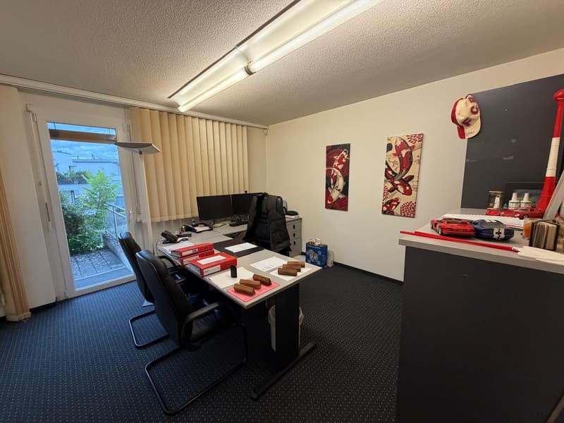 Büro mit Terrasse