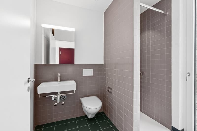 Dusche u. WC