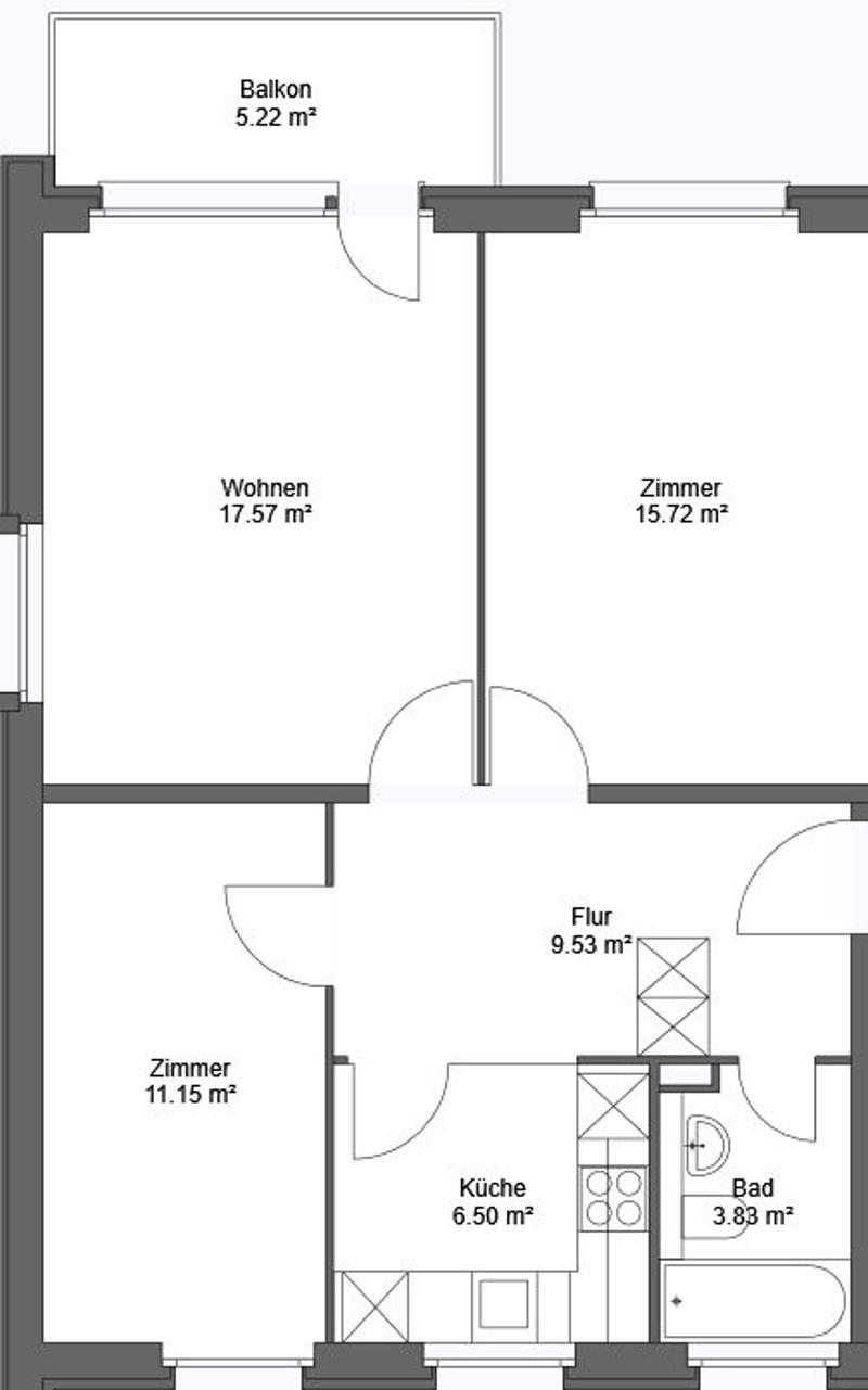 Grundrissplan