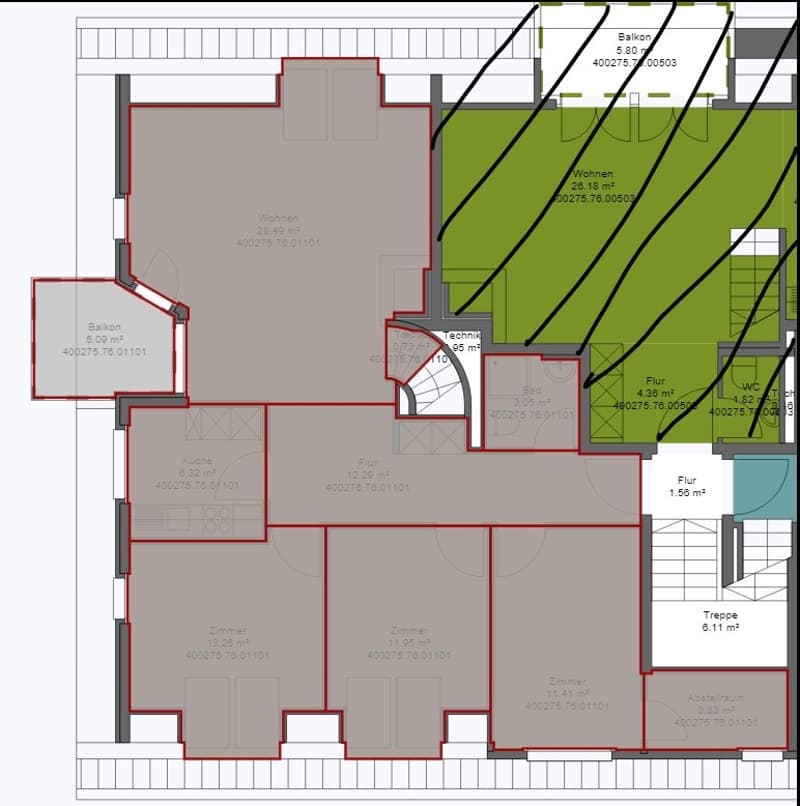 Grundrissplan