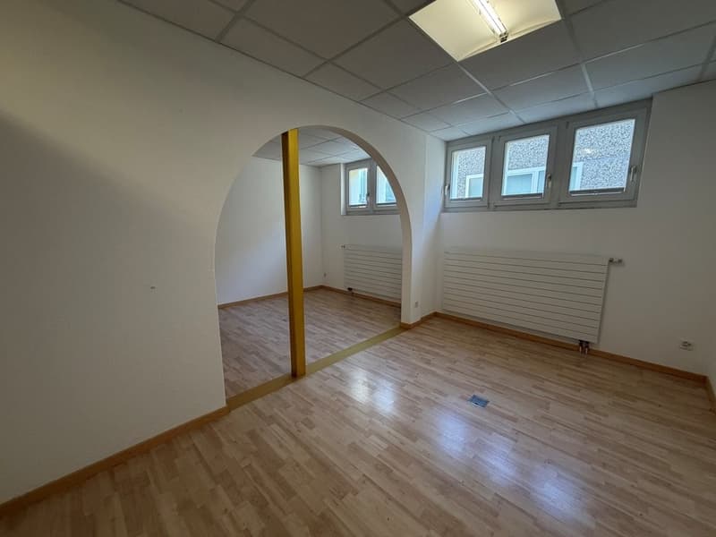 Büro geradeaus