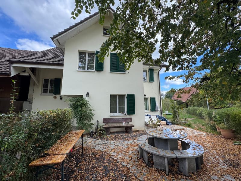 Grosszügiges Bauernhaus mit Bachlauf und wunderschönem altem Baumbestand (6)