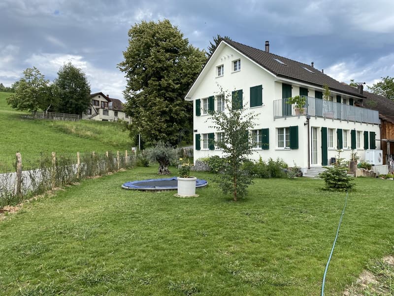 Grosszügiges Bauernhaus mit Bachlauf und wunderschönem altem Baumbestand (1)
