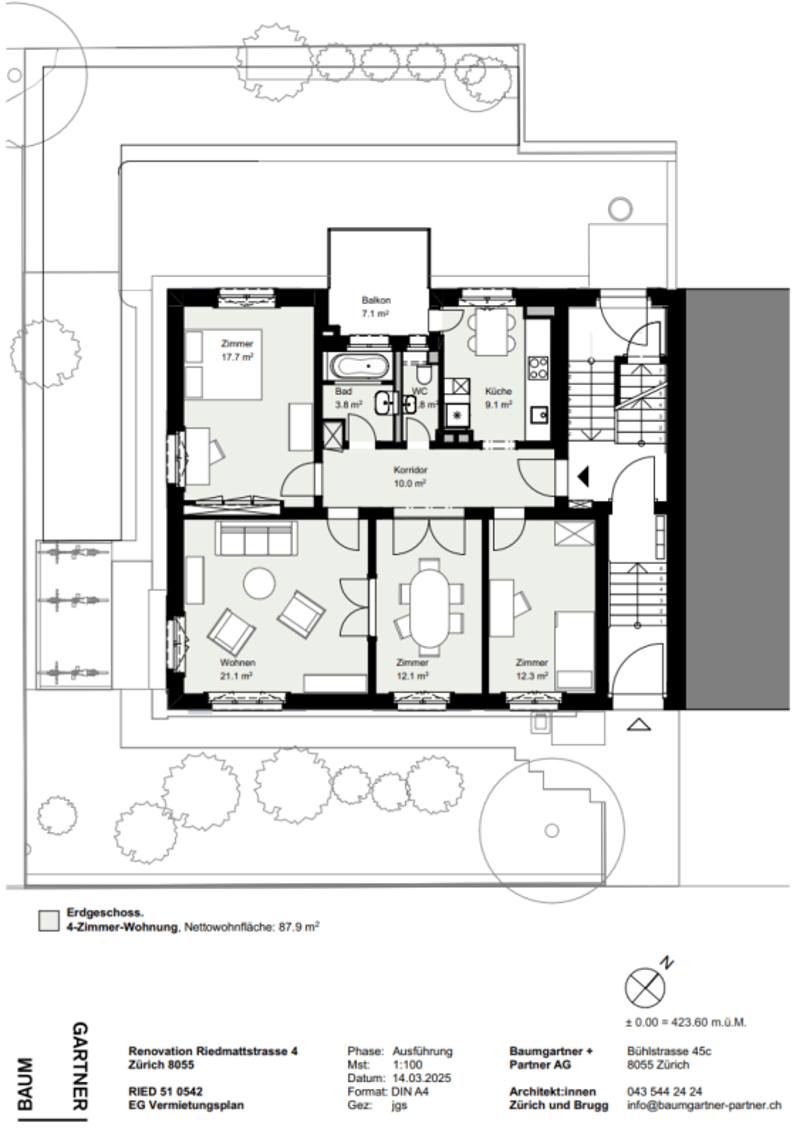 Grundriss EG