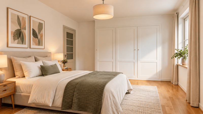 Schlafzimmer - Einrichtungsbeispiel