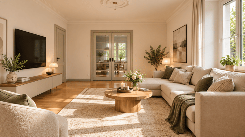 Wohnzimmer - Einrichtungsbeispiel