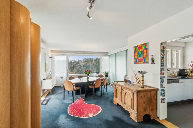 Ferienfeeling garantiert - Grosszügige Terrassenwohnung mit Weitblick (6)