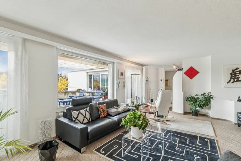 Ferienfeeling garantiert - Grosszügige Terrassenwohnung mit Weitblick (3)