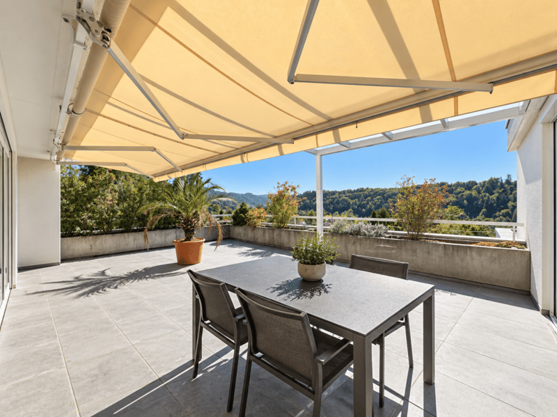 Grosszügige Terrasse