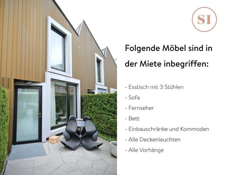 Möbliertes Reiheneinfamilienhaus am Zürichsee (2)