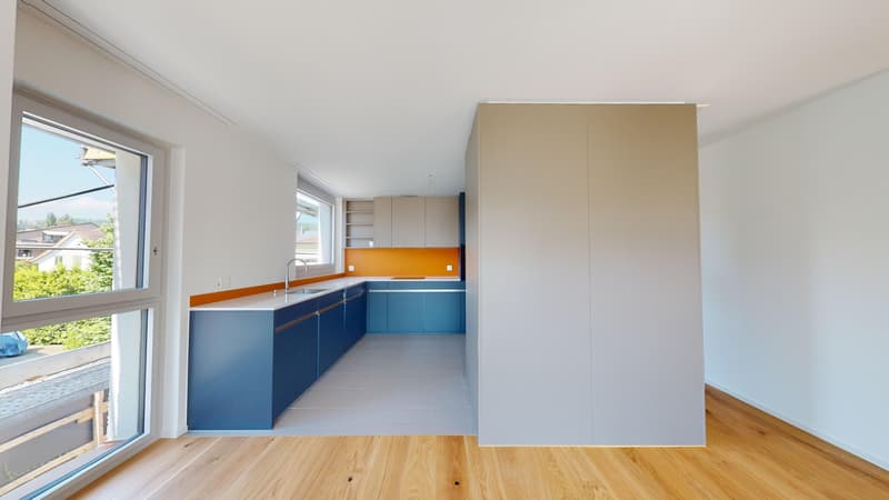 Neuwertige 3.5 Zimmerwohnung, im Erdgeschoss inkl. Fitnessraum und Dachterrasse (6)