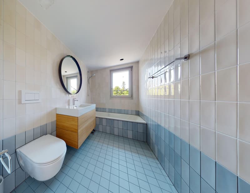 Neuwertige 3.5 Zimmerwohnung, im Erdgeschoss inkl. Fitnessraum und Dachterrasse (11)