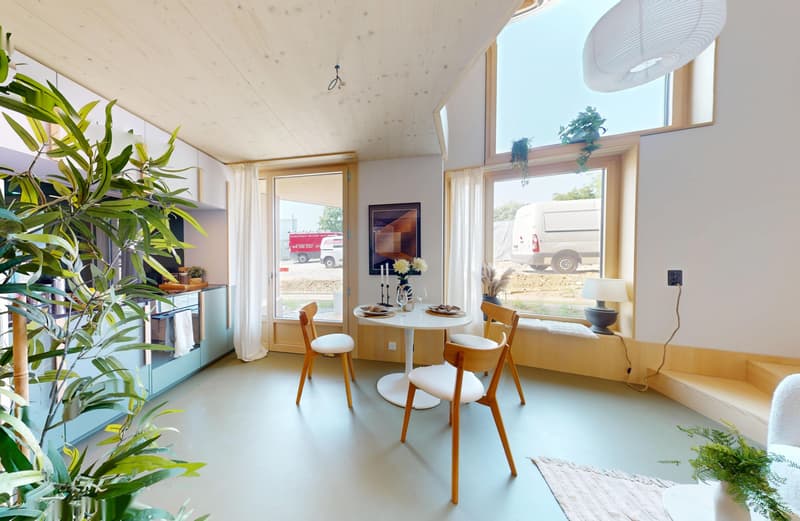 Einzigartig wohnen im "Kibako" Kloten - 2.0 Studio, Mais. (3)