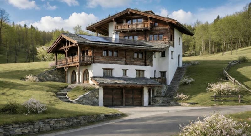 Newly built 6.5-room MAISSEN house "Casas Ual" (first-time residence) in an idyllic residential area in Ladir (1)