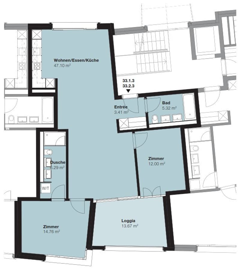3 ½ Zimmer-Wohnung in Zürich mieten (7)