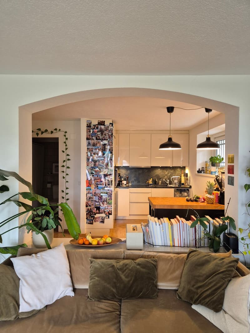Garden apartment on a private street with a beautiful view (2)