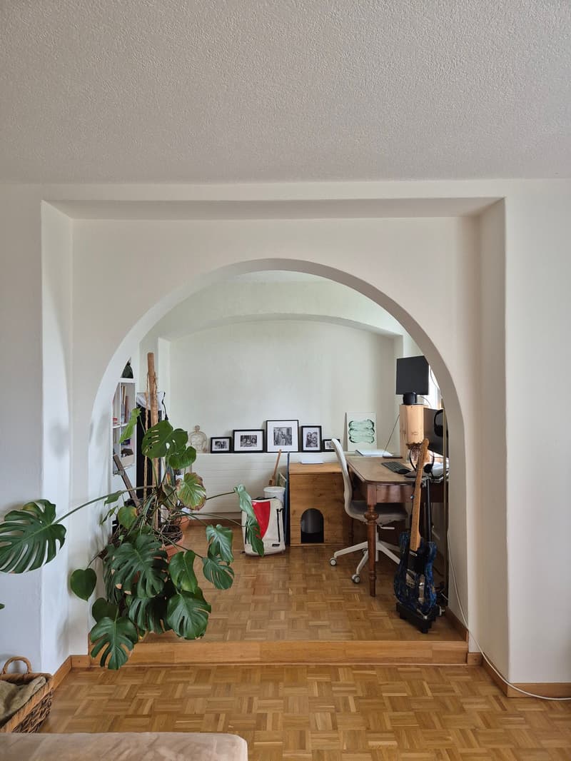 Garden apartment on a private street with a beautiful view (4)