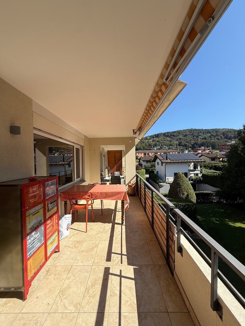 Terrazza parte davanti cucina