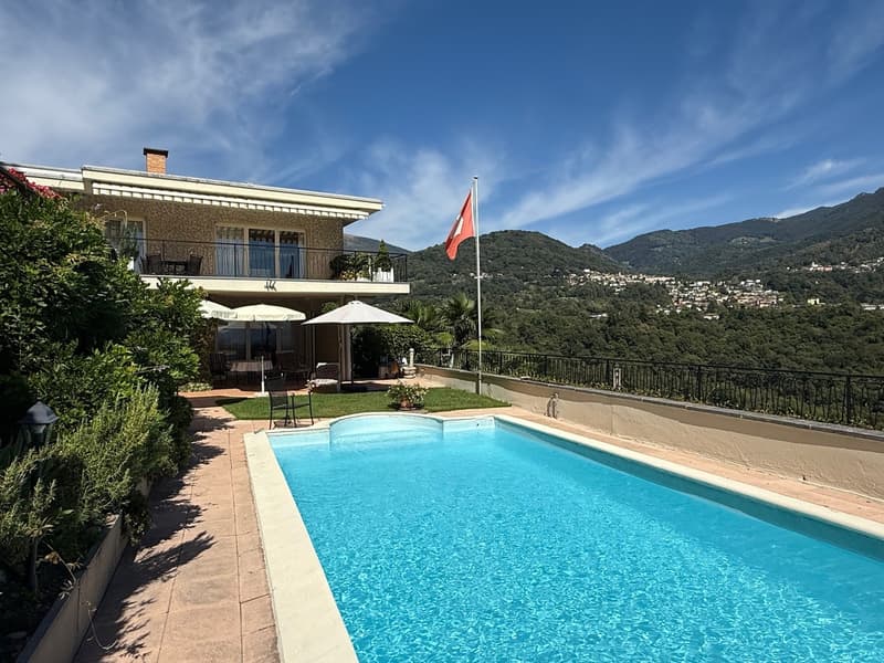 Villetta Uni o Bifamiliare con bella vista aperta e piscina (3)