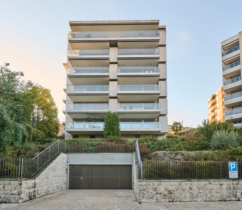 Prestigioso 4,5 locali vista lago a due passi dal centro di Lugano (13)