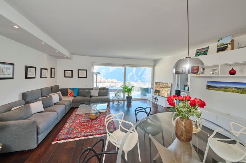 Prestigioso 4,5 locali vista lago a due passi dal centro di Lugano (3)