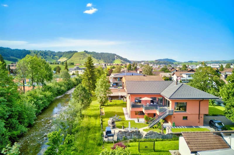 Traumhaftes 6.5-Zimmer-Einfamilienhaus mit Einliegerwohnung an privilegierter Flusslage (8)