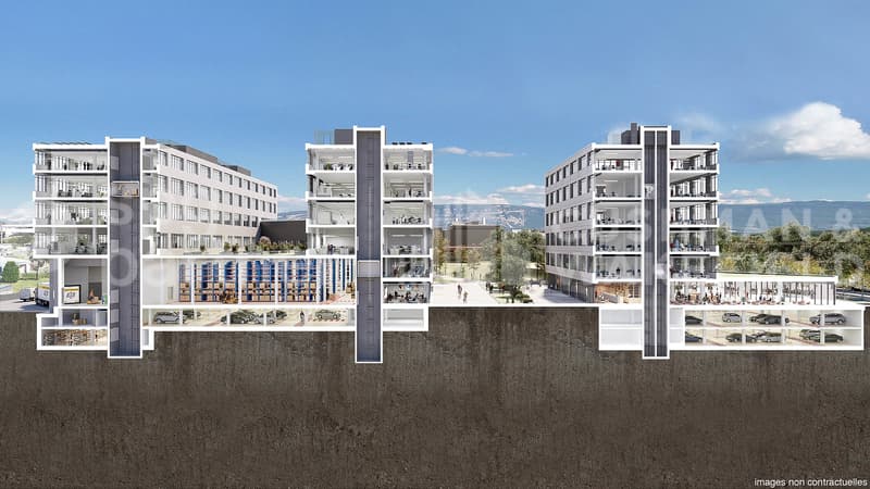 Rubix - Locaux modulables artisanaux, bureaux et logistique - dès 500 m² à Meyrin Satigny (9)