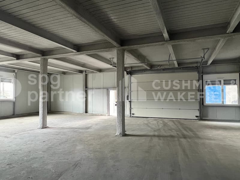 Atelier / dépôt en rez-de-chaussée de 300 m² en zone industrielle de Satigny (5)