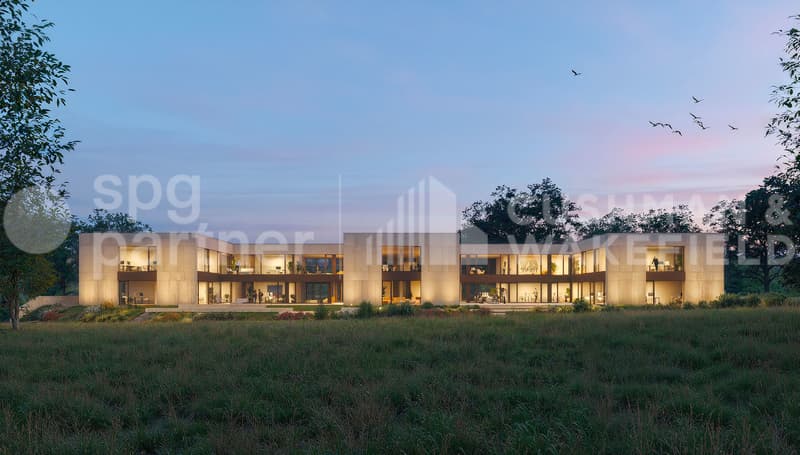 Bureaux neufs de 350 m² proche de Genève - Genthod (13)