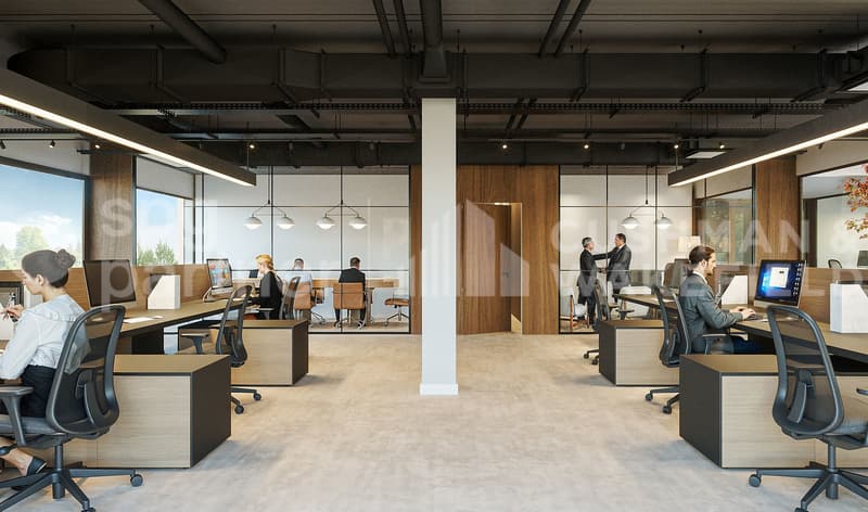 Bureaux neufs de 350 m² proche de Genève - Genthod (9)