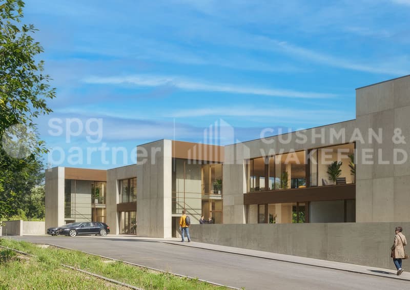 Bureaux neufs de 350 m² proche de Genève - Genthod (11)