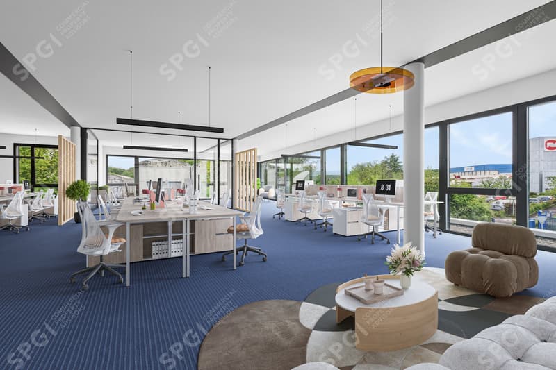 Bureaux, terrasses et rooftop en face du quartier Côté Gare - Mochettaz 7 (3)
