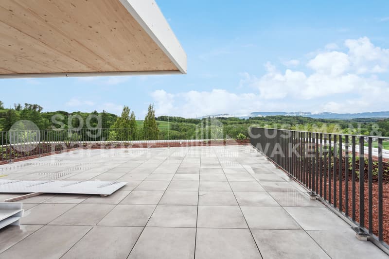 Bureaux, terrasses et rooftop en face du quartier Côté Gare - Mochettaz 7 (10)