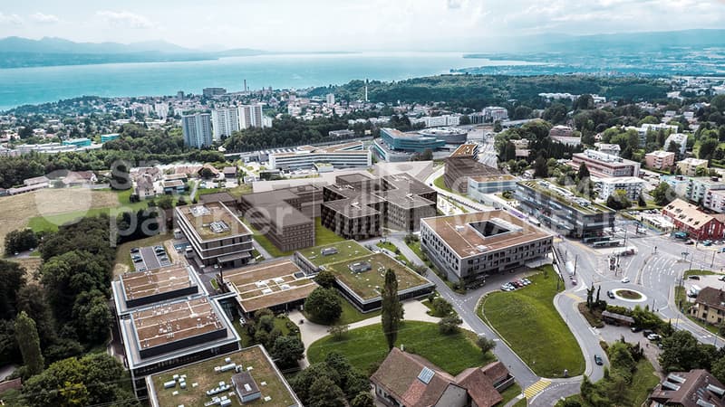 Campus BIOPÔLE Bureaux & laboratoires modernes MINERGIE-P au centre de l'innovation (2)