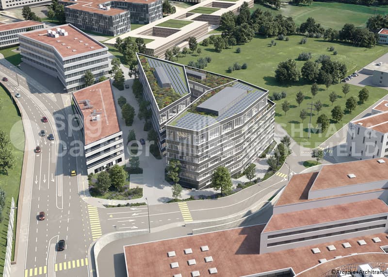 Campus BIOPÔLE Bureaux & laboratoires modernes MINERGIE-P au centre de l'innovation (5)