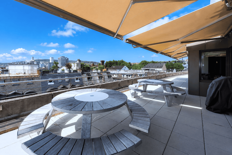 Urbaner Lifestyle trifft Bahnhof & vier Terrassen mit Aussicht! (3)