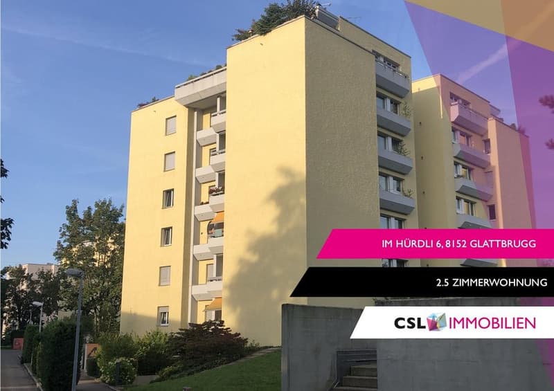 2.5-room apartment with balcony in Glattbrugg (1)