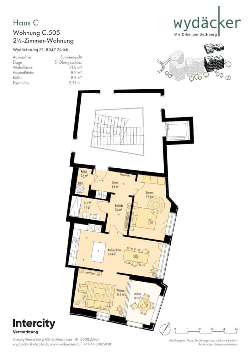Appartement 2.5 pièces à Zurich (8)