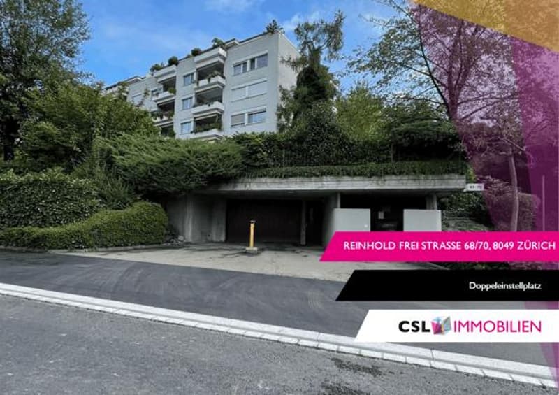Doppeleinstellplatz in Zürich-Höngg zu vermieten (1)