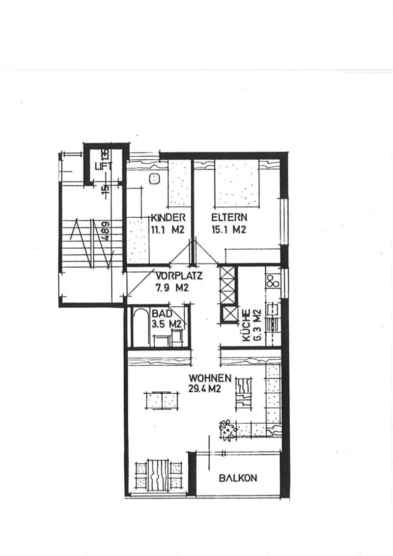 3.5 Zimmerwohnung im Herzen von Schwerzenbach (10)