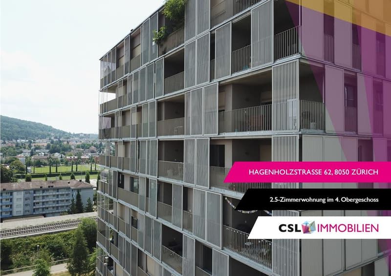 Ankommen und wohlfühlen - Ihre neue 2.5-Zimmer-Wohnung in Oerlikon (1)