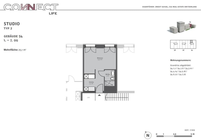 1-Zimmer-Studiowohnung an zentraler Lage in Zürich-Altstetten (7)