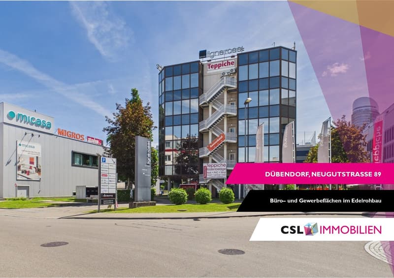 Flexible Büro- / Gewerbeflächen nach Mass - Dübendorf Hochbord (1)