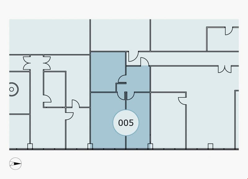 living room, kitchen, 1 bedroom, bathroom, balcony