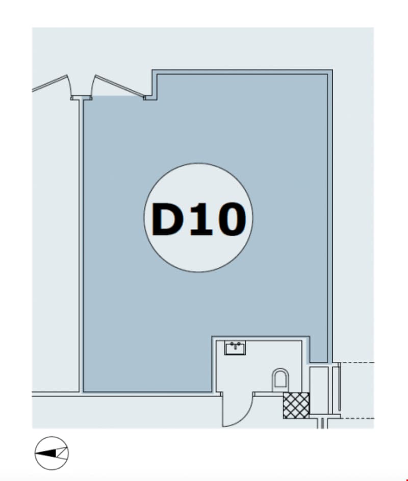 LUGANO NORD - AFFITTASI MAGAZZINO DI 40 MQ (rif. D10) (10)