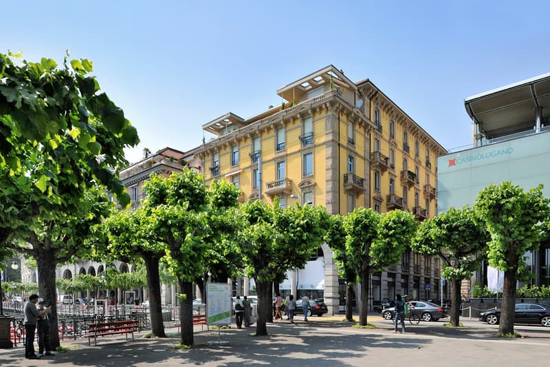 Lugano Centro-Spazio commerciale in affitto presso Palazzo Gargantini (1)